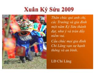 LDCL - Chuc Xuan Ky Suu 2009
