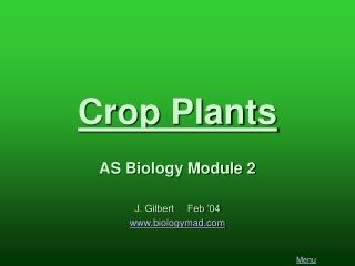 Crop Plants