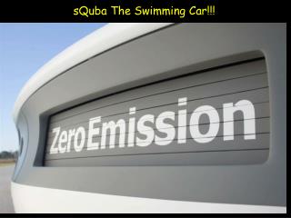 sQuba The Swimming Car!!!