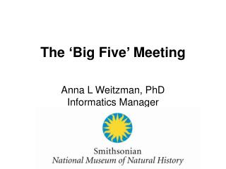 The ‘Big Five’ Meeting