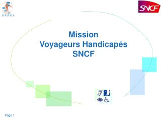 Mission Voyageurs Handicapés SNCF
