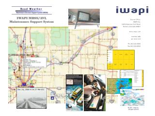 IWAPI MDSS/AVL Maintenance Support System