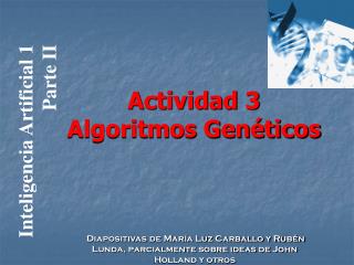Actividad 3 Algoritmos Genéticos