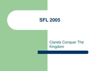SFL 2005