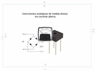 Instrumentos analógicos de medida directa em corrente alterna