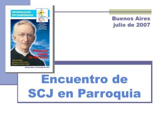 Encuentro de SCJ en Parroquia