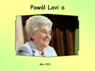 Pawòl Lavi a