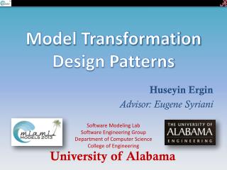 Model Transformation Design Patterns