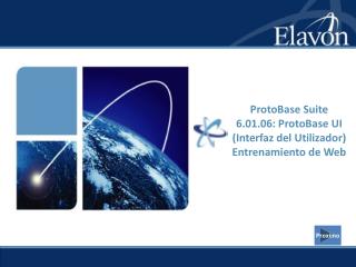 ProtoBase Suite 6.01.06: ProtoBase UI (Interfaz del Utilizador) Entrenamiento de Web