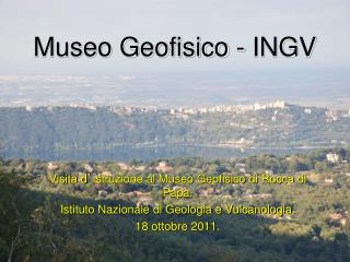 Museo Geofisico - INGV