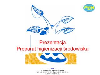 Pr ezentacja Preparat higienizacji środowiska