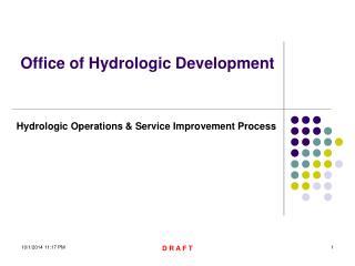 Office of Hydrologic Development