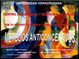 UNIVERSIDAD VERACRUZANA CENTRO DE ESTUDIOS Y SERVICIOS EN SALUD