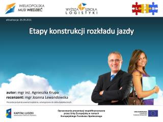 Etapy konstrukcji rozkładu jazdy