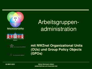 Arbeitsgruppen-administration