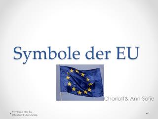 Symbole der EU