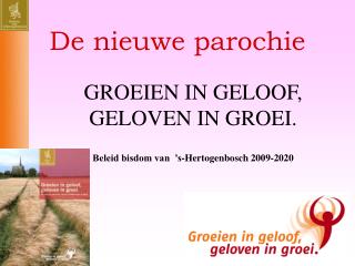 De nieuwe parochie