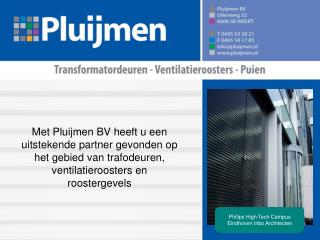 Philips High Tech Campus Eindhoven Inbo Architecten