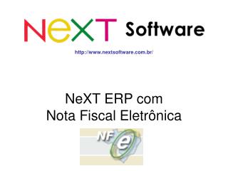 NeXT ERP com Nota Fiscal Eletrônica