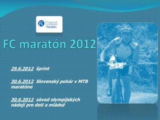 FC maratón 2012