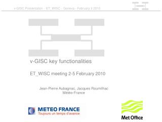 v-GISC Presentation – ET_WISC – Geneva - February 3 2010