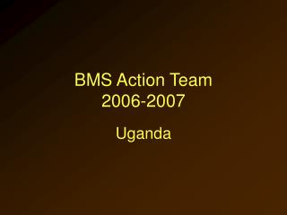 BMS Action Team 2006-2007