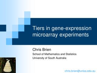 Tiers in gene-expression microarray experiments