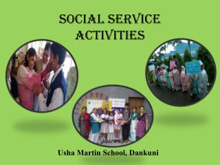 Social service activities