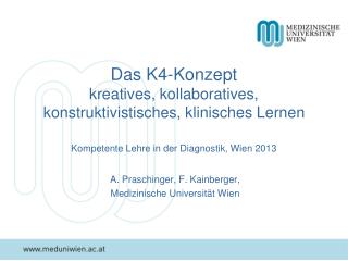 A. Praschinger, F. Kainberger, Medizinische Universität Wien