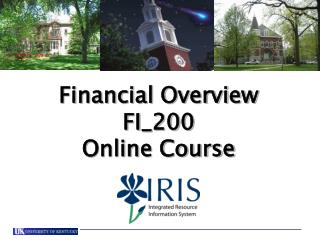 Financial Overview FI_200 Online Course