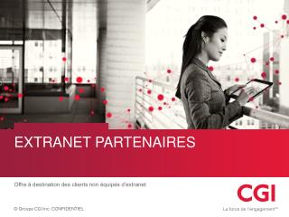 EXTRANET PARTENAIRES