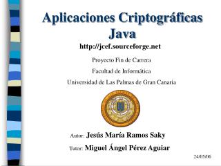 Aplicaciones Criptográficas Java