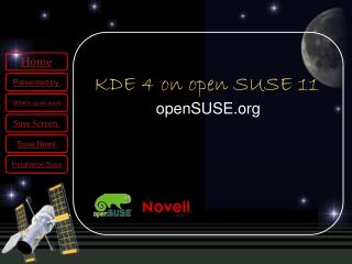 KDE 4 on open SUSE 11