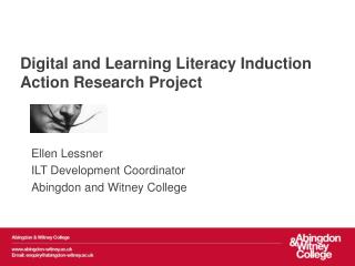 Digital and Learning Literacy Induction Action Research Project