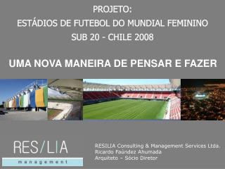 UMA NOVA MANEIRA DE PENSAR E FAZER