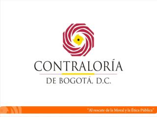 RENDICIÓN DE CUENTAS Gestión 2008 - 2010 Contraloría de Bogotá