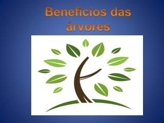 Benefícios das árvores