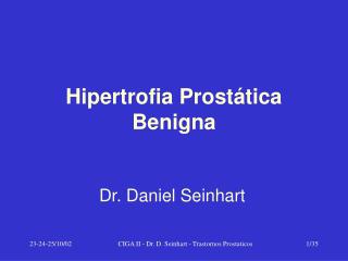 Hipertrofia Prostática Benigna