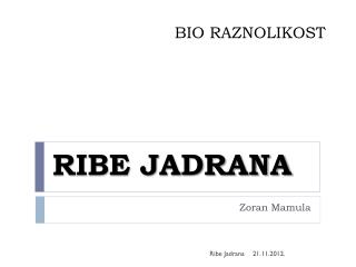 BIO RAZNOLIKOST