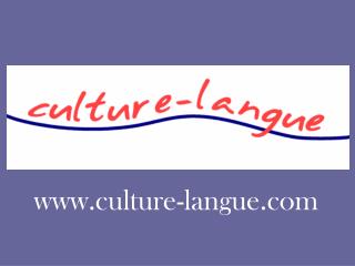 culture-langue