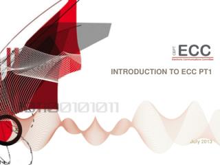 Introduction to ECC PT1