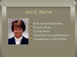Ann E. Barron