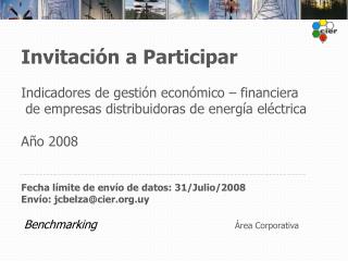 Invitación a Participar Indicadores de gestión económico – financiera