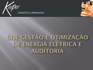 GOE-Gestão e Otimização de Energia Elétrica e Auditoria