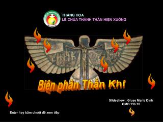 THÁNG HOA LỄ CHÚA THÁNH THẦN HIỆN XUỐNG