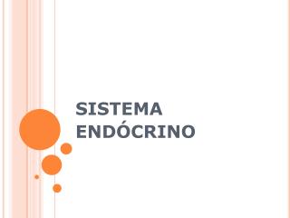 SISTEMA ENDÓCRINO