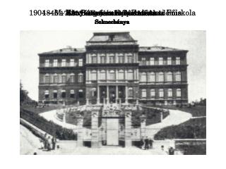 1735 - Bányatisztképző Iskola Selmecbánya