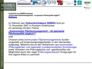 Flächeneinsparung und kommunale Zusammenarbeit Prof. Dr. Gerd Schmidt-Eichstaedt