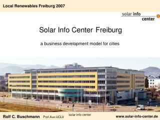 Solar Info Center Freiburg