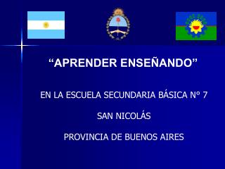 “APRENDER ENSEÑANDO”